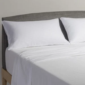Funda de almohada Raso Labrado